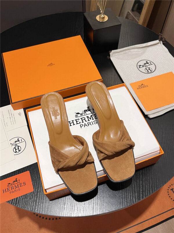 Hermès H series slippers margiela replica shoes