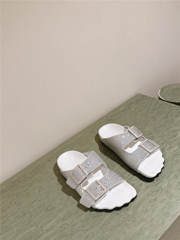 Balenciaga rhinestone slippers best replica shoes website