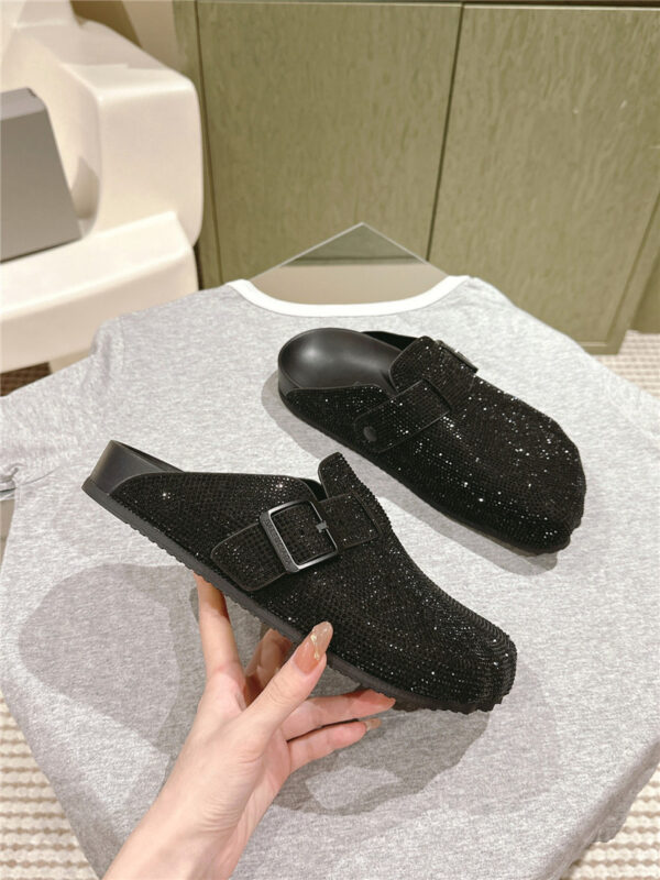 Balenciaga rhinestone slippers best replica shoes website