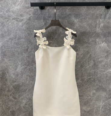 valentino silk and wool suspender dress replicas clothes