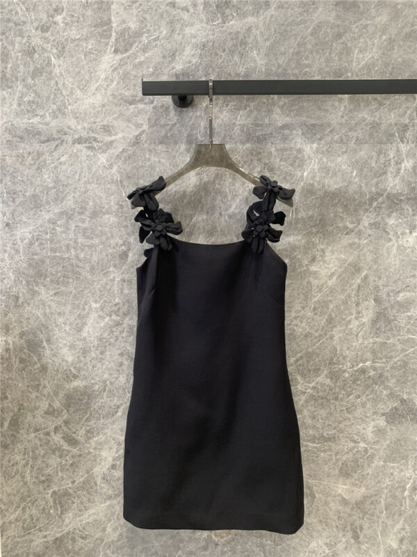 valentino silk and wool suspender dress replicas clothes