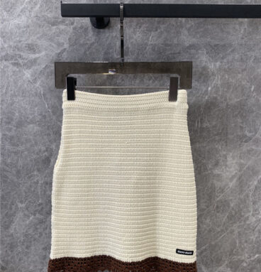 miumiu crochet knitted skirt replicas clothes