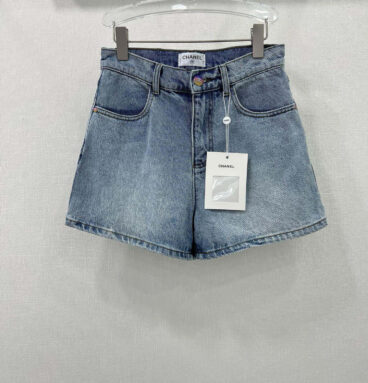 Chanel high waist denim shorts replicas clothes