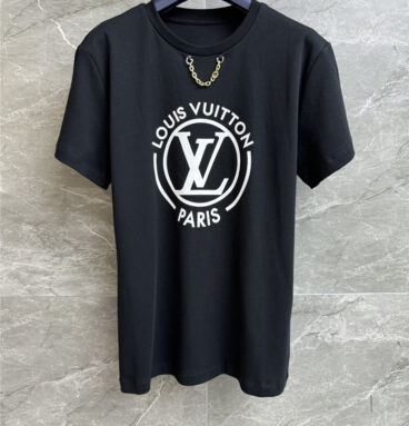 louis vuitton LV printed logo T-shirt replica designer clothes