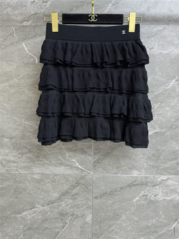 Chanel knitted cake skirt replica clothing sites