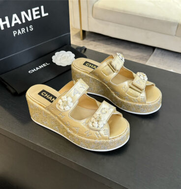 Chanel diamond full slippers Margiela replica shoes