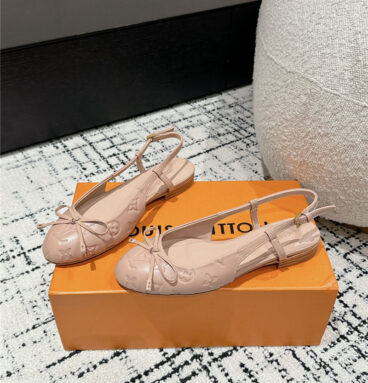 louis vuitton LV kitten heel mesh shoes replica designer shoes