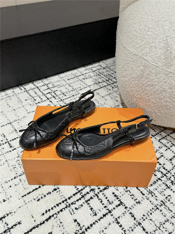 louis vuitton LV kitten heel mesh shoes replica designer shoes