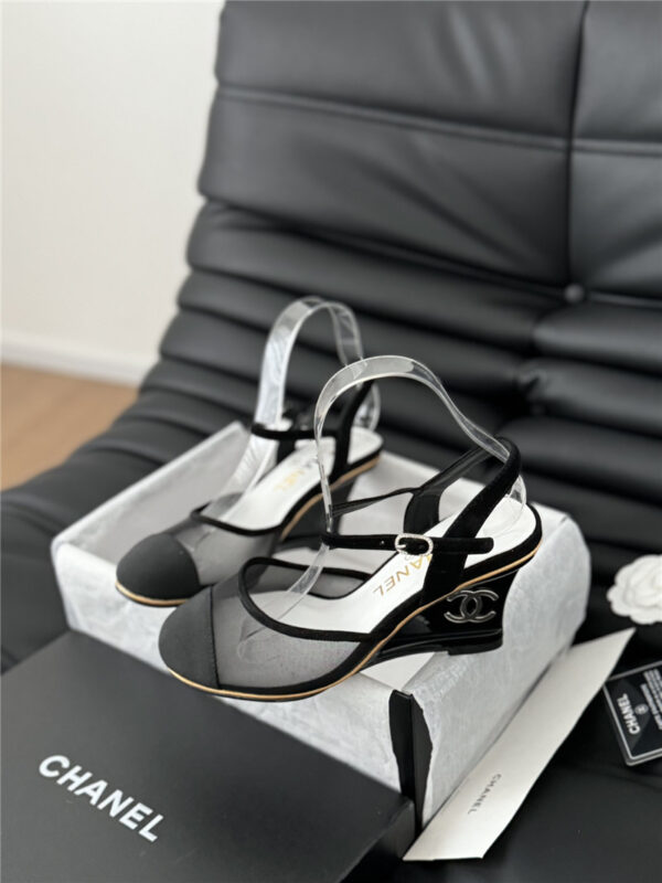 Chanel new mesh sandals margiela replica shoes