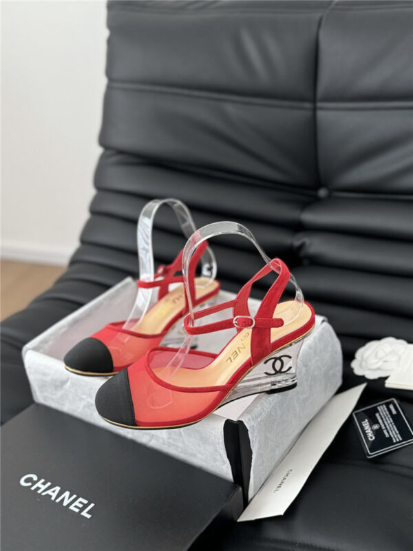 Chanel new mesh sandals margiela replica shoes