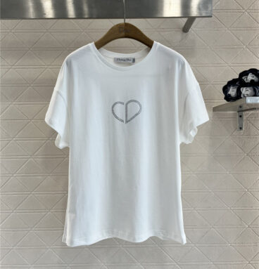 dior hot diamond round neck T-shirt replica clothing sites