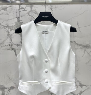 YSL new acetate vest replicas clothes