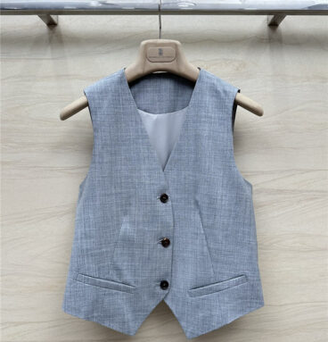 BC classic three-button vest replica d&g clothing