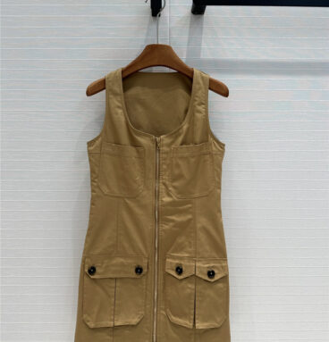 Chloé cargo pocket vest dress replica designer clothing websites