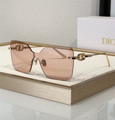 dior square CD buckle sunglasses