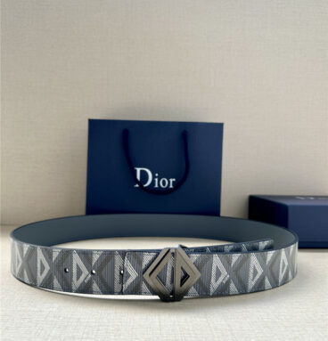 dior CD Diamond logo belt