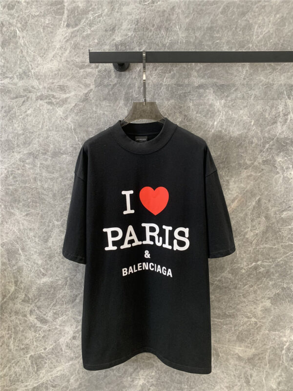 Balenciaga crew neck short sleeve T-shirt replica clothing sites