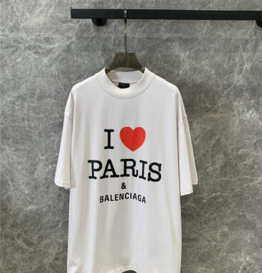 Balenciaga crew neck short sleeve T-shirt replica clothing sites