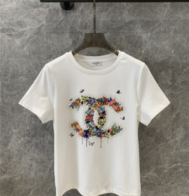 Chanel round neck short sleeve T-shirt replicas clothes