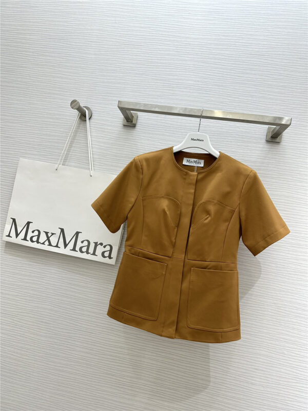 MaxMara short-sleeved jacket replica designer clothes