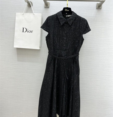 dior hepburn style pleated dress replica designer clothes