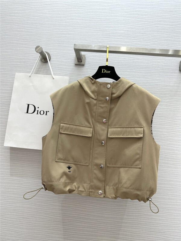 dior hooded vest replica designer clothing websites
