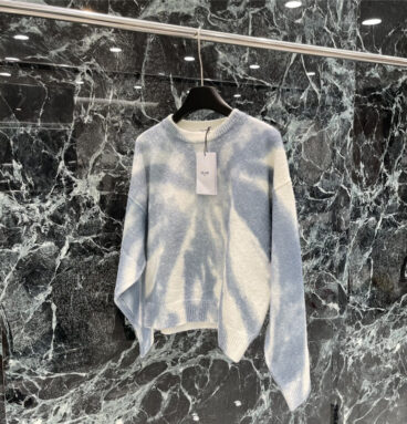 celine new tie-dye print pullover sweater replica d&g clothing