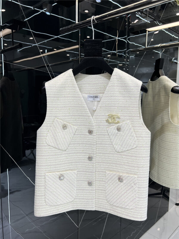 Chanel tweed vest replica d&g clothing