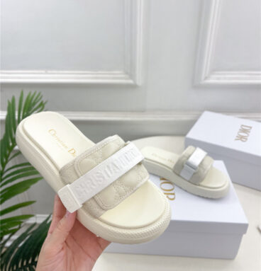 dior velcro slippers replica designer shoes