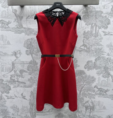 dior Tanabata belted vest dress replica d&g clothing