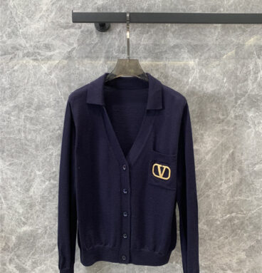 valentino long sleeve knitted cardigan replica clothing sites