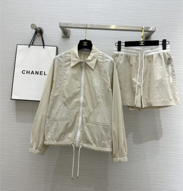 Chanel vintage casual sun protection suit replica designer clothes