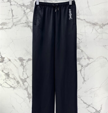 YSL new satin casual pants replica d&g clothing