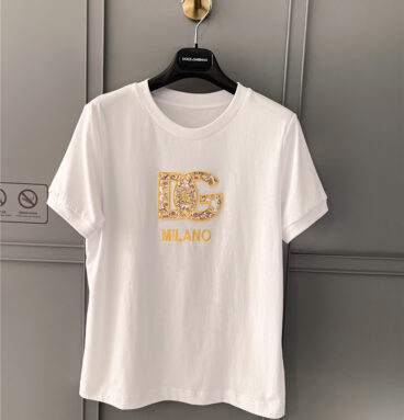 Dolce & Gabbana d&g positioning printed T-shirt replica clothes