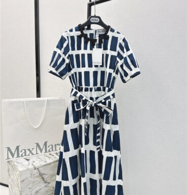 MaxMara printed bubble dress replica clothes