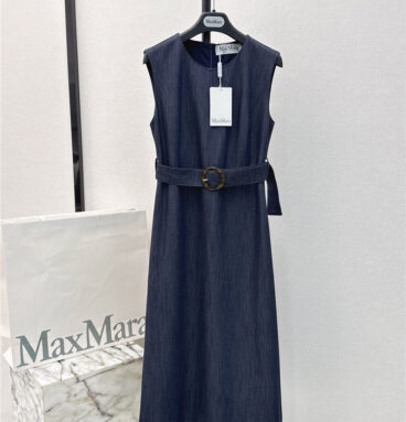MaxMara linen dress replica d&g clothing
